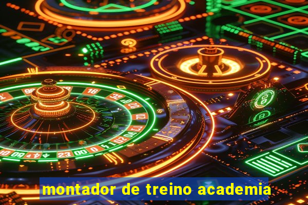 montador de treino academia